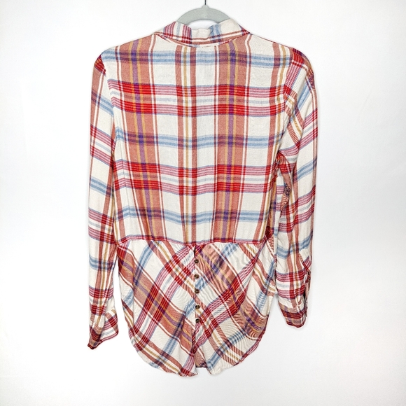 [SOLD] LUCKY BRAND Lightweight Plaid Shirt NWT - Picture 5 of 11